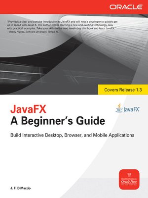 cover image of JavaFX